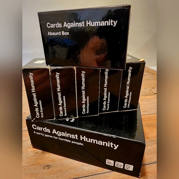 Games Cards Against Humanity Woriginal First 5 Expansions And Absurd